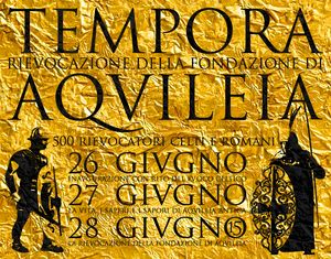 Locandina Tempora in Aquileia 2015