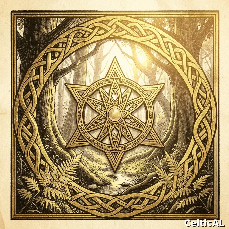 Nodo celtico: triquetra in stile pitta