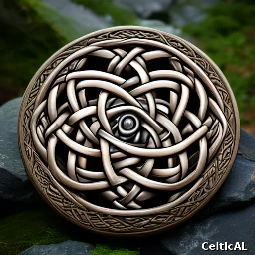 Nodo celtico: triquetra in stile anglosassone