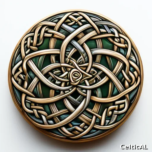 Nodo celtico: triquetra in stile anglosassone