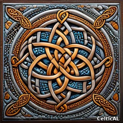 Nodo celtico: triquetra in stile cornica