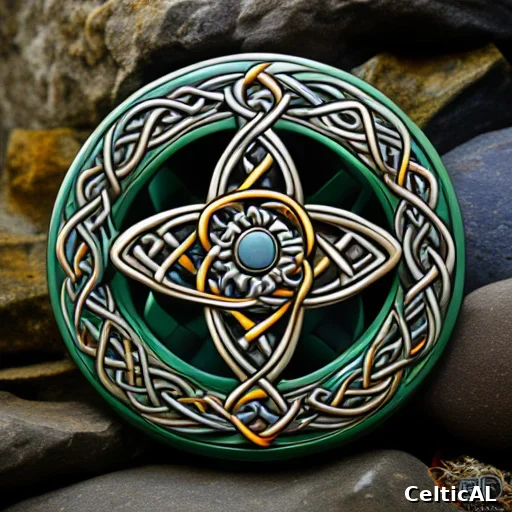 Nodo celtico: triquetra in stile vichinga Urnes