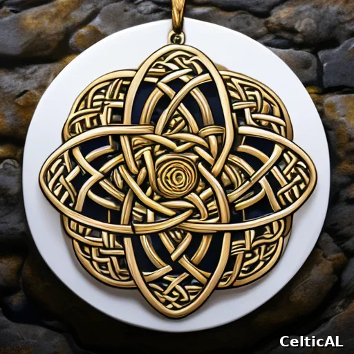 Nodo celtico: triquetra in stile mannese