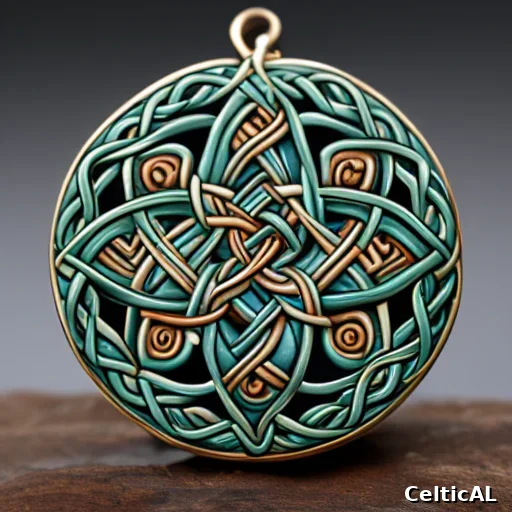 Nodo celtico: triquetra in stile iberno-norrena