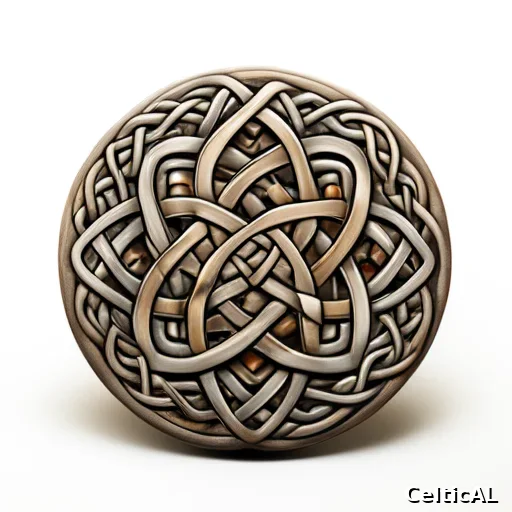 Nodo celtico: anello senza fine in stile pitta