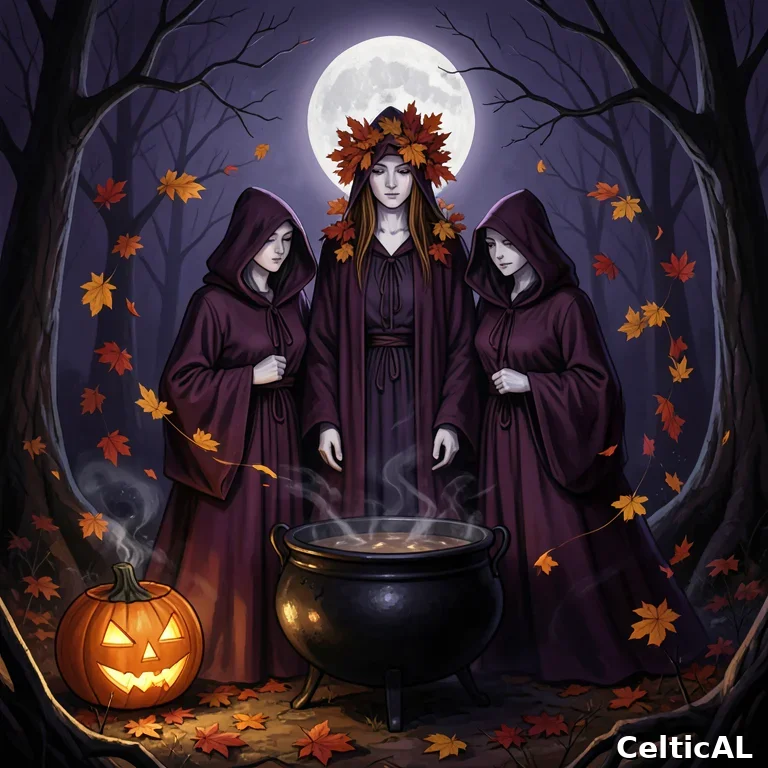 Maschere notturne di Samhain: il volto della notte degli spiriti